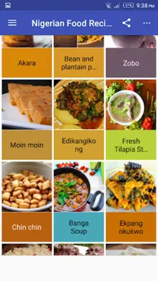 Nigerian Food Recipes android App screenshot 3